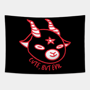 Cute But Evil Tapestry