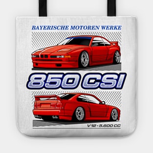 BMW 850 CSi Tote