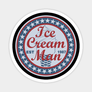 ice cream man Magnet