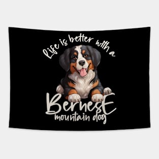 Bernese mountain dog Tapestry