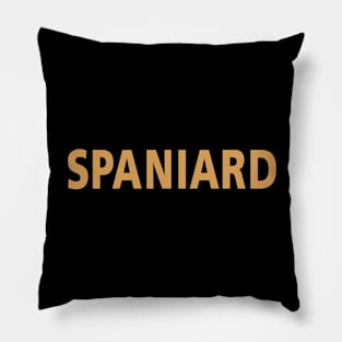 Spaniard Shirt 1 Pillow