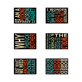 WTF Sticker Pack 01 T-Shirt