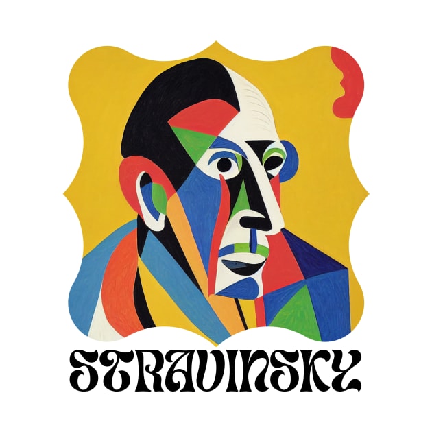 Igor Stravinsky by Cryptilian