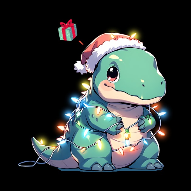 Christmas T Rex wants Presents! by The Digital Den