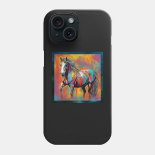 rainbow horse Phone Case