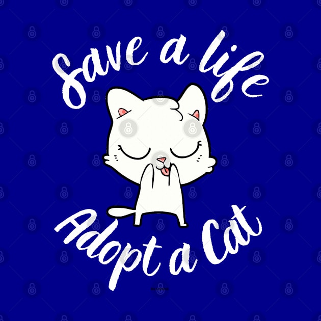 Save A Life Adopt A Cat by MisaMarket