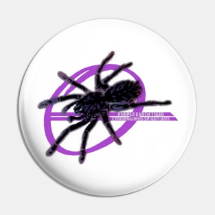 Purple Earth Tiger Tarantula Pin