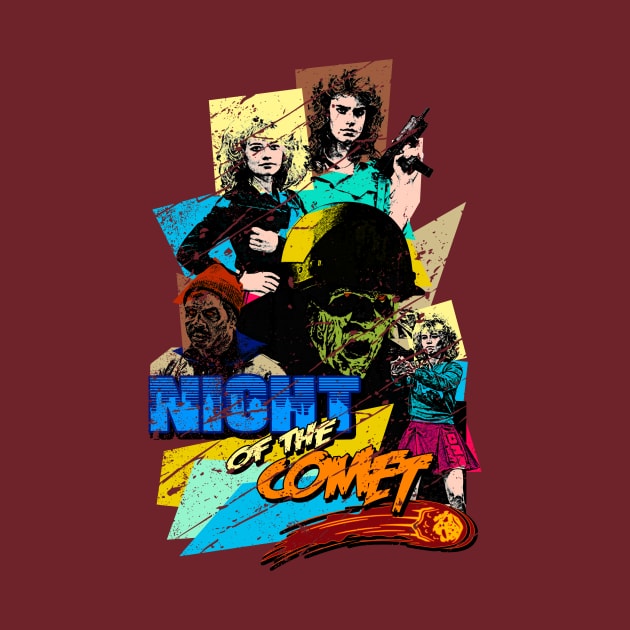 Night of the Comet - Distressed by BigOrangeShirtShop