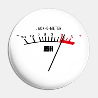 iSH Jack-o-Meter Pin