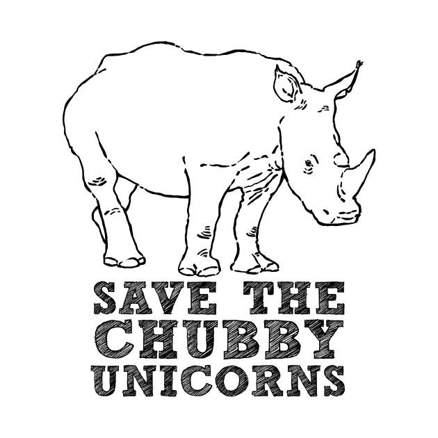 Save the Chubby Unicorns, Rhino Conservation, African Wild by sockdogs