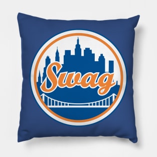 Empire State of Swag Pillow