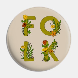 Folk Pin