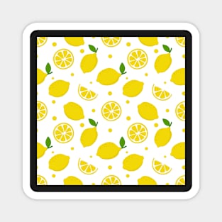 Sliced Lemons Magnet