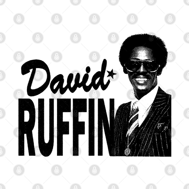 David Ruffin(American singer and musician) by Parody Merch