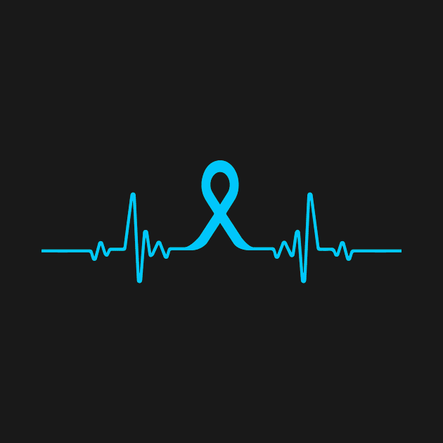 prostate cancer Awareness Heartbeat  Zodiac Gift For Cancer Patients by followthesoul