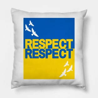 Respect Ukraine Pillow