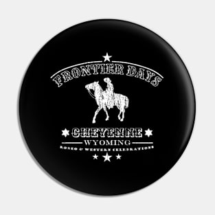 Frontier Days Rodeo Wild Cheyenne Wyoming Pin