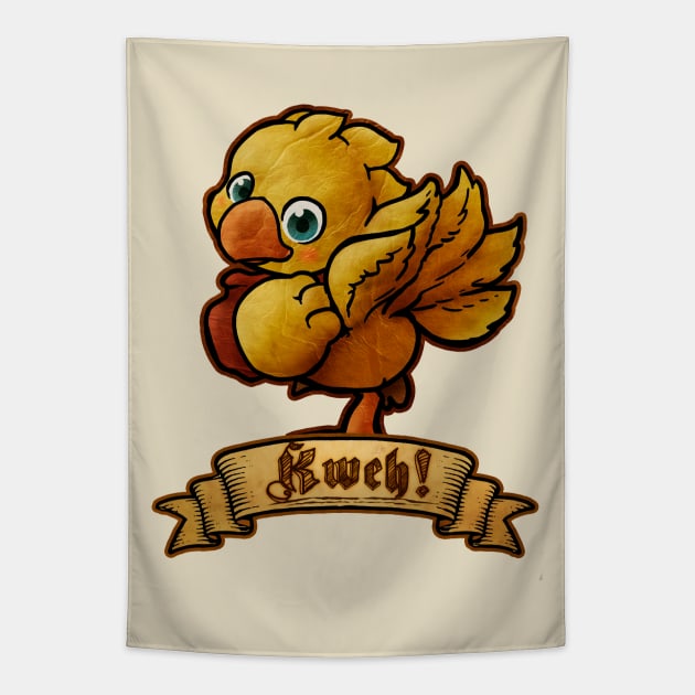 Kweh! Tapestry by mcashe_art