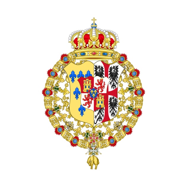 Ducal Coat of Arms of Parma (1748-1802) by Flags of the World