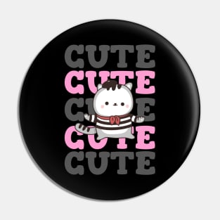 Cute Mime Cat Pin