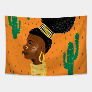 Afro style Tapestry