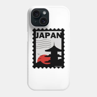 Tokyo, Japan Postage stamp Phone Case