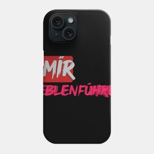 Emir reblenfuhrer tshirt design Phone Case