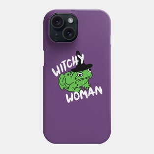 Witchy Woman Frog Phone Case