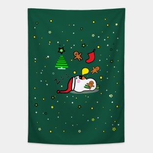 Snowman monster Lumi 3 Tapestry