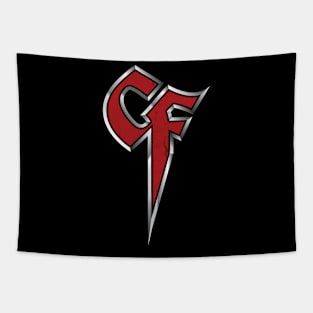 Official Crossfade Dagger Logo Tapestry