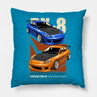 Dashing Mazda RX-8 Pillow