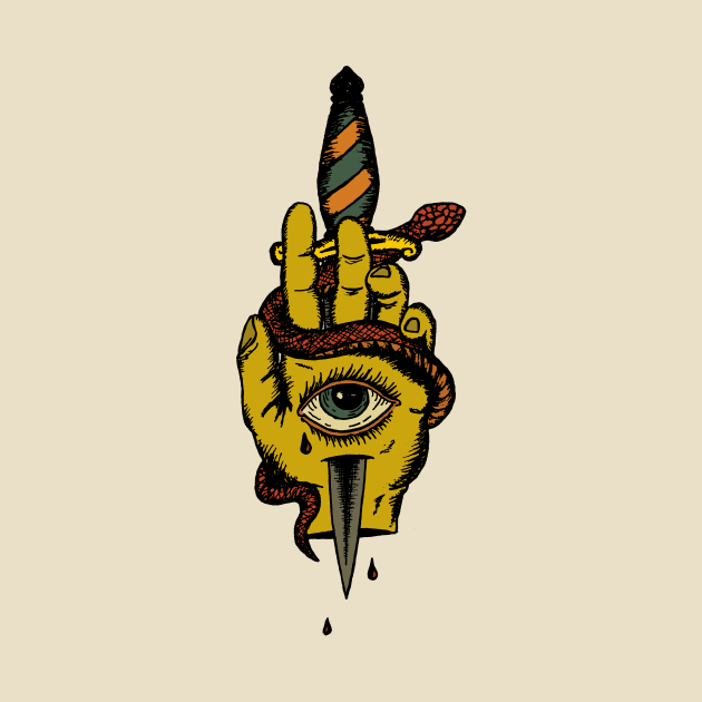 the hand by SLUP.