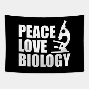 Biology - Peace Love Biology w Tapestry