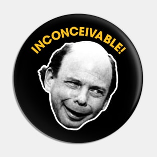 INCONCEIVABLE! Vizzini The Princess Bride Fan Art Pin