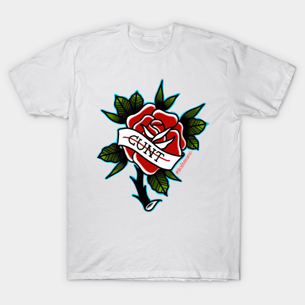 C Rose Tattoo Rose T Shirt Teepublic