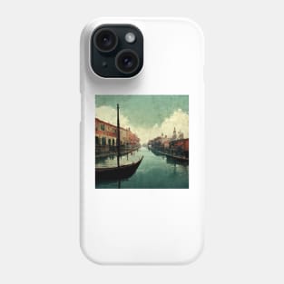 Romance in the Venetian Canals Phone Case