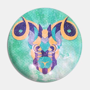 Aries Astrological Sign Pin