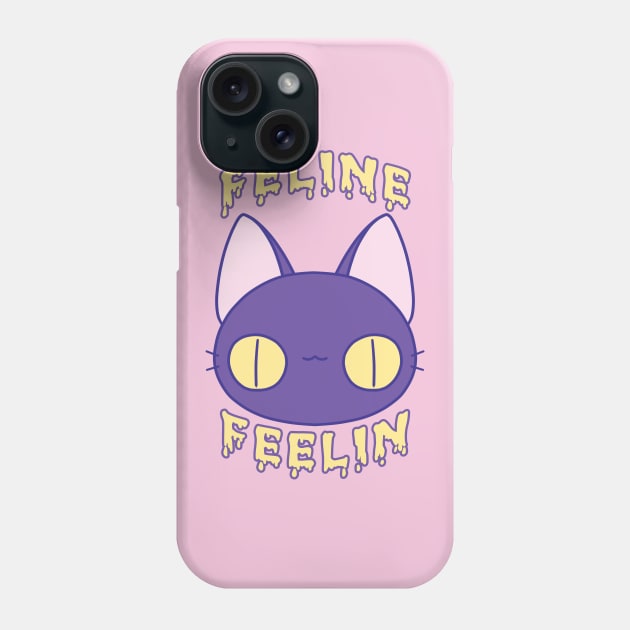 FELINE FEELIN Phone Case by aictopus