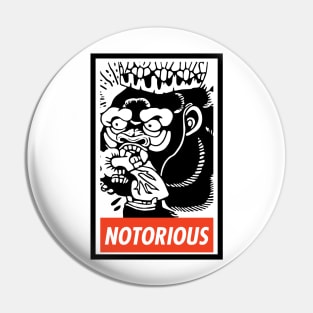 Notorious Gorilla Pin