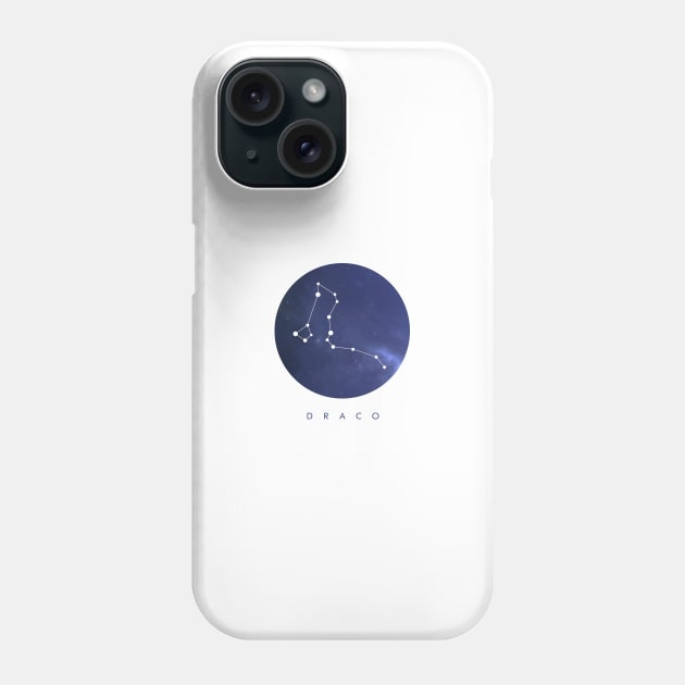 Draco Constellation Phone Case by clothespin