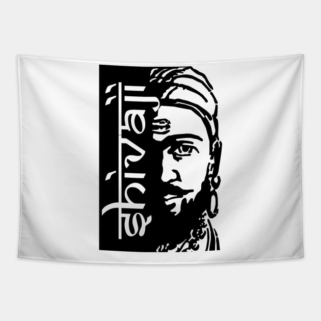 Shivaji Maharaj The Maratha King Marathi Tapestry TeePublic