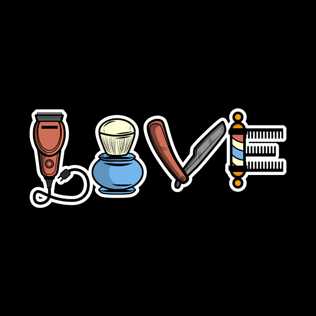 Barber Love by LetsBeginDesigns