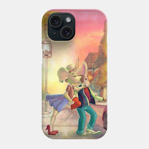 Luv Phone Case by Benita Alonso