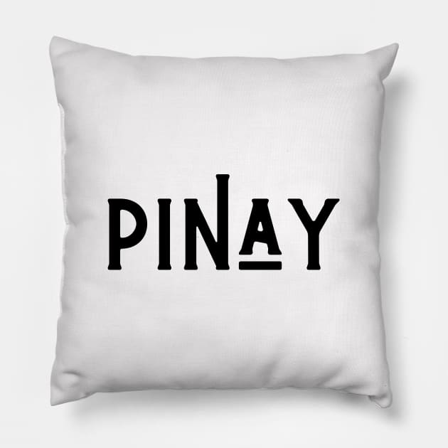 Filipina Pinay Pillow by CatheBelan