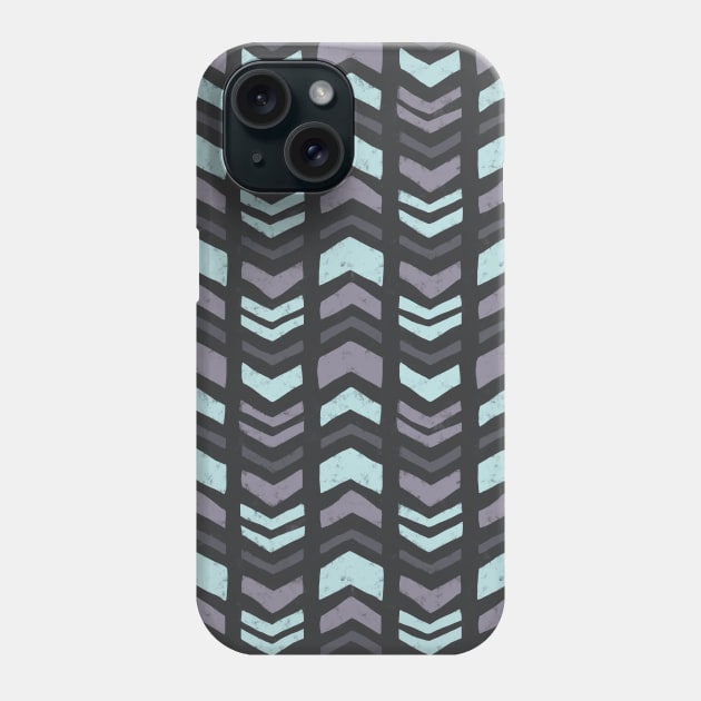 Mixed Chevron Phone Case by MidnightCoffee