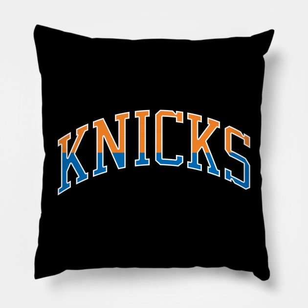 Knicks Pillow by teakatir