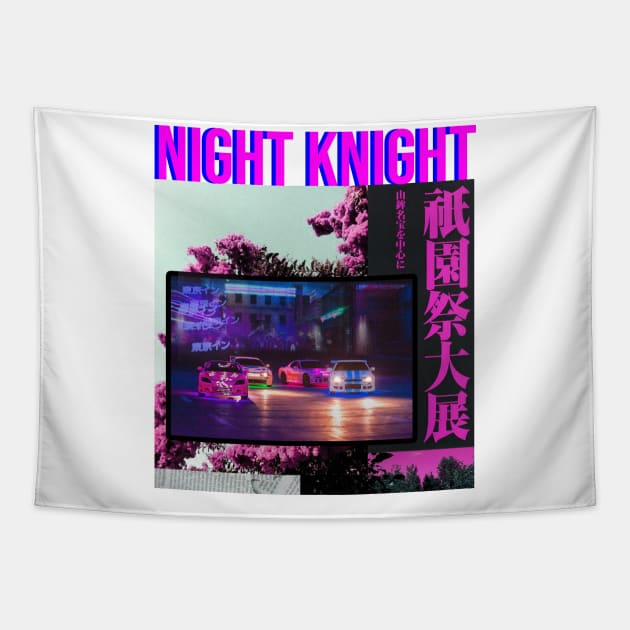 Night Knight Drift FF Live Tapestry by gtr