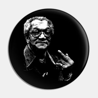 Redd Foxx Middle Finger Vintage HD Classic Style Pin
