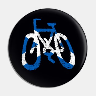 Cycling Scotland Pin