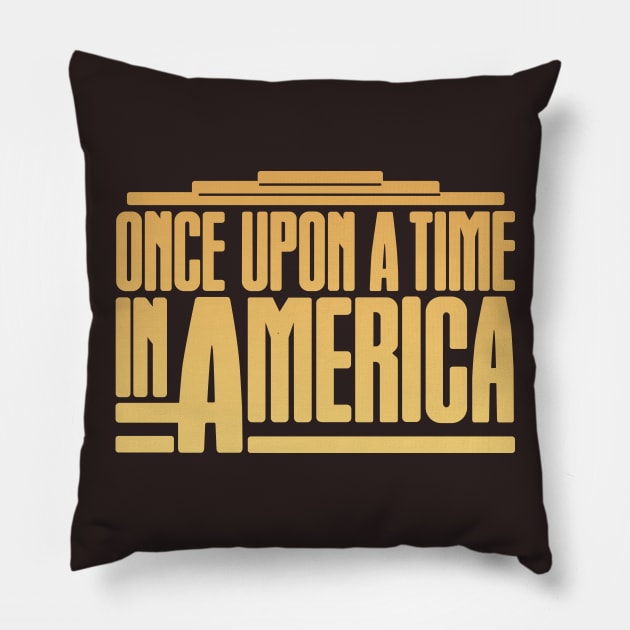 Once Upon A Time In America (1984) Pillow by Affiliate_CNMTC